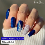 This Isn't Freedom. This Is Fear, I Can Do This All Day, and  I'm Just A Kid From Brooklyn Nail Dip Powder