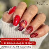 We Will Not Go Quietly Into The Night! and We Will Not Vanish Without A Fight! Nail Dip Powder