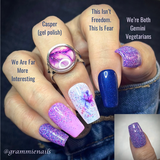 We're Both Gemini Vegetarians Nail Dip Powder