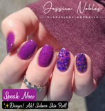 They Don’t Know That We Know That They Know, See! All Eyes on Me, I Wish I Could, but I Don't Want To, Danger! Ah, Salmon Skin Roll Nail Dip Powder