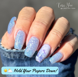 Hold Your Peeper Down! UV Dip Powder