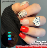 Oh! It's a Tiara and Soft Kitty Warm Kitty Nail Dip Powder