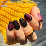 You’re A Brilliant Girl, Wednesday Nail Dip Powder