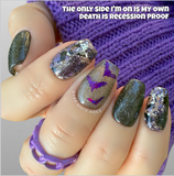 Death Is Recession Proof Nail Dip Powder