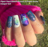 Piper You Cannot Freeze A Crime Scene Nail Dip Powder