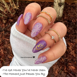 I've got moves you've never seen and The moment passes you by Nail Dip Powder