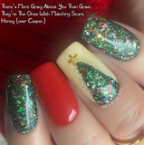 They're The Ones With Matching Scars Nail Dip Powder