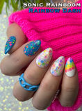 Sonic Rainboom Nail Dip Powder