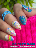 Rainbow Dash Nail Dip Powder