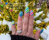 Rainbow Dash Nail Dip Powder