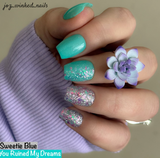 Sweetie Blue Nail Dip Powder
