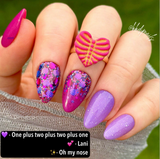 One Plus Two Plus Two Plus One Nail Dip Powder