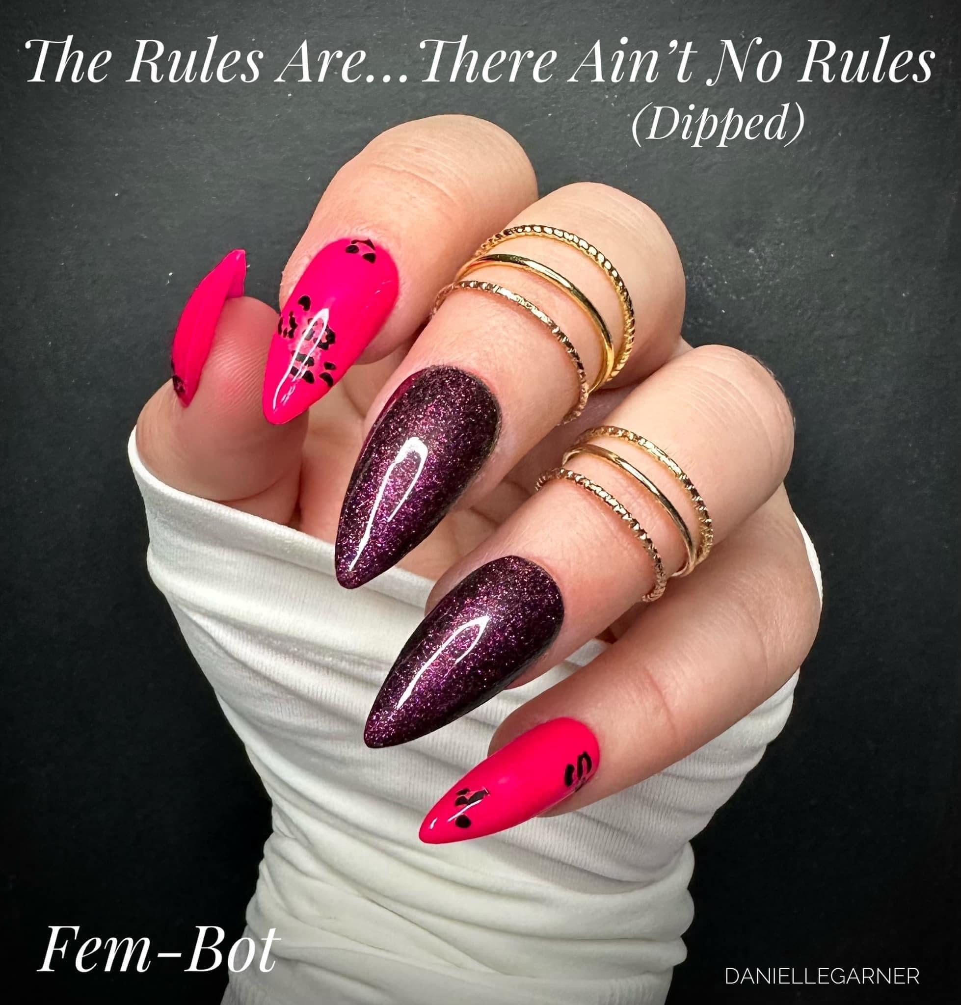 The Rules Are There Ain t No Rules Nail Dip Powder OG Dip Powder The rules are there ain t no rules nail dip powder og dip powder