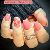 You Must Make Haste! and What If I Want To Fly? Nail Dip Powder