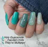 Paint Me Green And Call Me A Cucumber and Holy Guacamole Nail Dip Powder