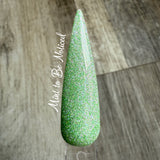 Mint To Be Noticed Chrome Dip Powder