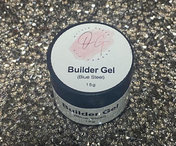 OG Dip Powder Hema Free Builder Gel in a Jar Mini- Blue Steel