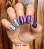 Rock and Roll and You Ain’t Seen Nothing Yet (Chrome) Nail Dip Powder