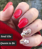 Queen To Be and Soul Glo Nail Dip Powder