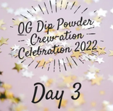 Crew-ation Celebration Individual Day Colors