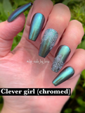 Clever Girl Chrome Dip Powder