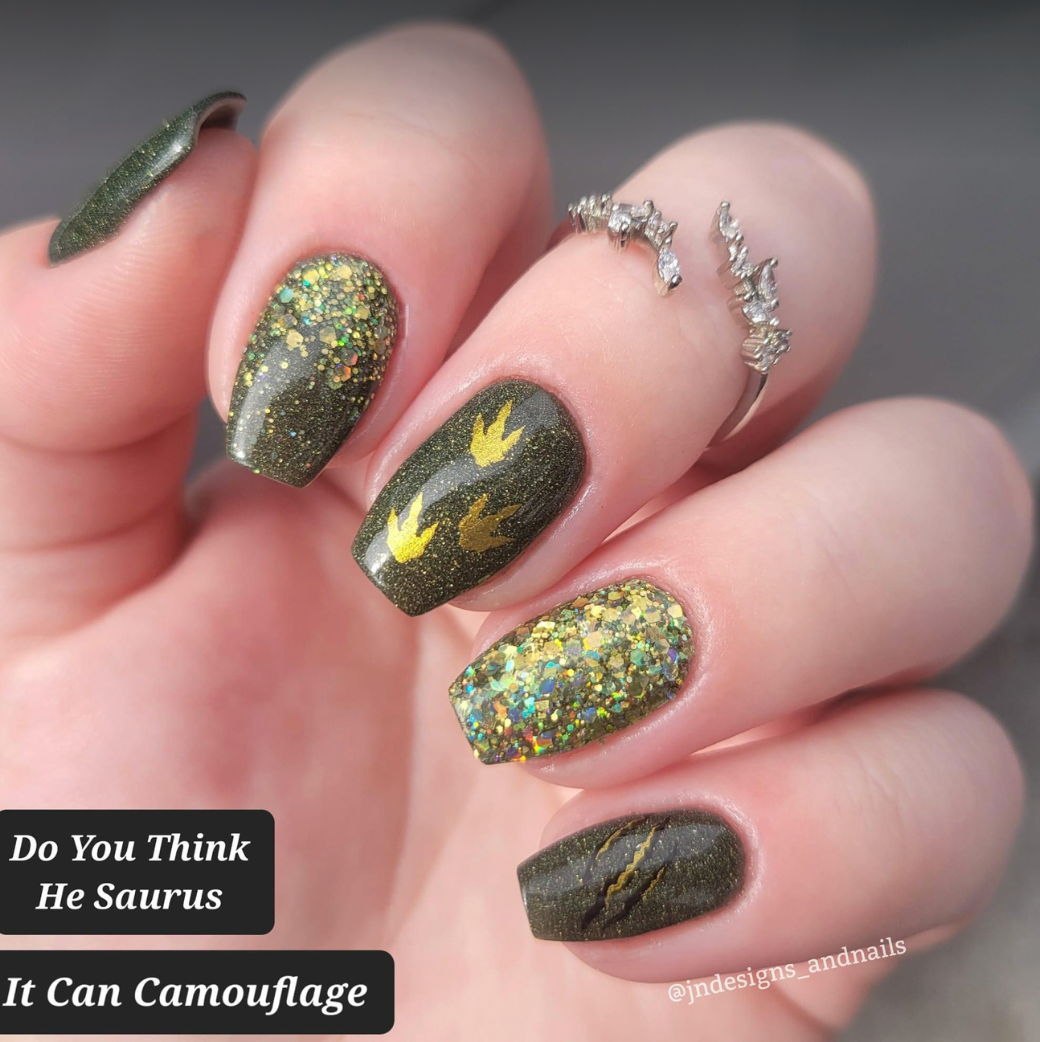 Cuccio Gold Glitzer Dip Powder – Hochpigmentiertes Tauchpulver Für Nageldip-System Mit IGE Und SM