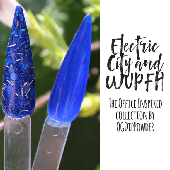 Electric City and WUPFH Nail Dip Powder