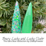 Beary Lucky and Lucky Clover Nail Dip Powder